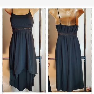 Black flowy dress